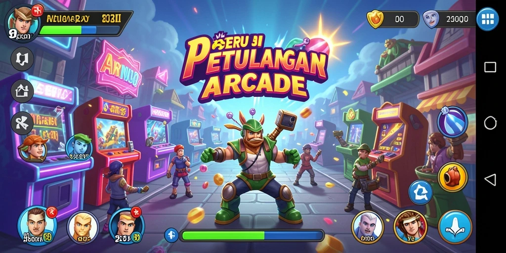 Screenshot utama 8II menampilkan gameplay seru dan penuh aksi.