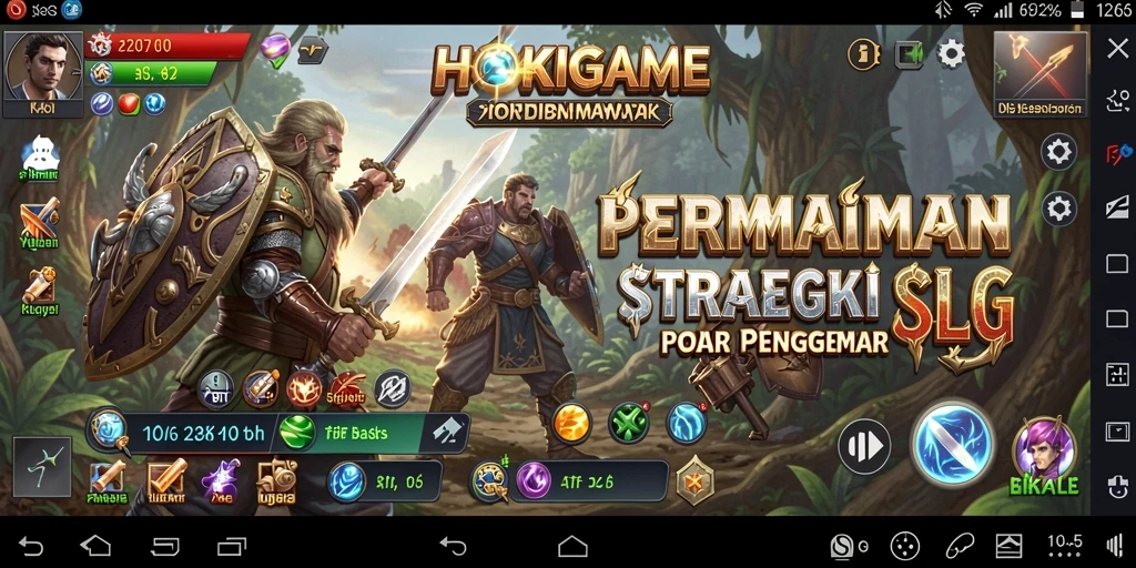 Tampilan menarik dari pertempuran dalam HOKIGAME yang seru.