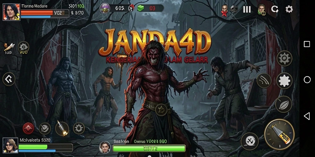 Screenshot menampilkan momen menegangkan dalam gameplay Horror