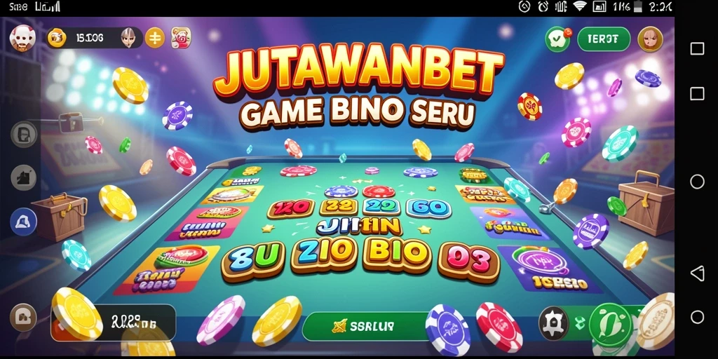 Tampilan gameplay menarik dari JUTAWANBET di layar smartphone.