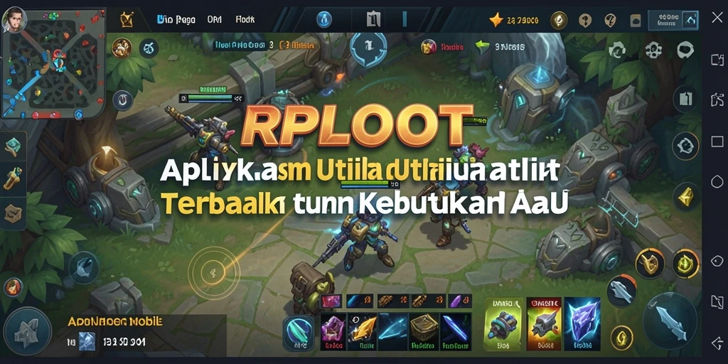 Screenshot utama RPLOOT menunjukkan antarmuka yang bersih dan intuitif.